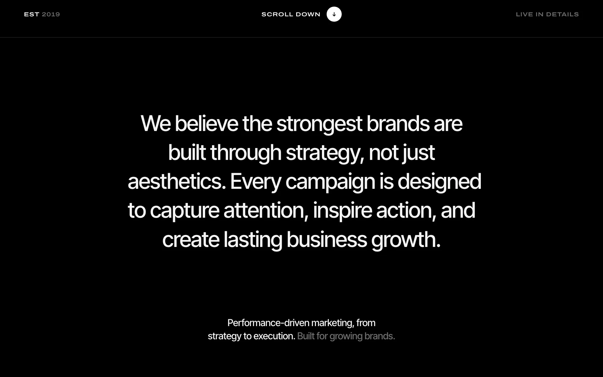 Lunar manifesto: We believe the strongest brands are built through strategy, not just aesthetics